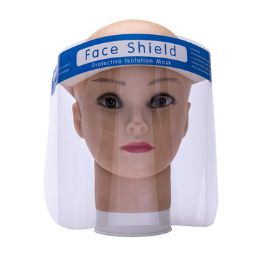 Einnebelnde schützende Gesichtsmaske-volle Antiwegwerfplastikschutzmaske