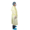 Gelbe isolierungs-Kleidernicht gesponnenes Krankenhaus SMMMS-Niveau-3 Wegwerf