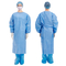 Sterile Wegwerfisolierungs-chirurgisches Kleid mit Niveau 3 Rib Cuffs AAMI