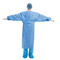 Sterile Wegwerfisolierungs-chirurgisches Kleid mit Niveau 3 Rib Cuffs AAMI