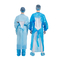Wasserdichtes Schutzblech-Plastik- Isolierungs-Kleid-25gsm Wegwerf-CPE-Kleid EVP