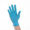 Ärztliche Untersuchungs-Wegwerfschutzhandschuh-Nitril-Schwarz-weißes Blau